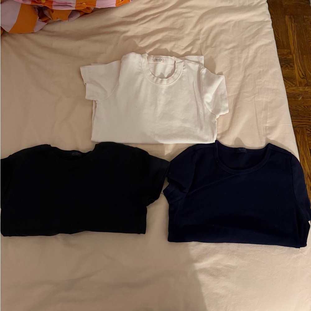 Brandy Melville Basic Fitted Baby Tee Bundle